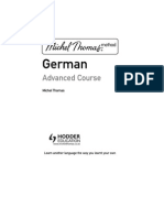 Advanced German