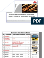 Standard Operation Procedure For IAM Swap Project BTS3900AL (DC) +TP48200A Swap Outdoor Macro Site (V3 11-4-2013)
