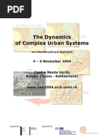 The Dynamics of Complex Urban Systems