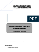 Manuel de Dépenses Public PDF