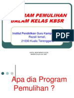 Program Pemulihan Dalam Kelas KBSR