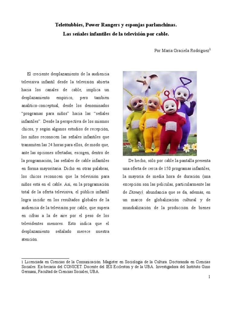 Teletubbies... Con JPG | PDF | Televisión | Animación, image size:768x1024
