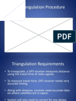 GPS Triangulation Procedure