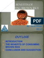 The Benefits of Consuming Brown Rice