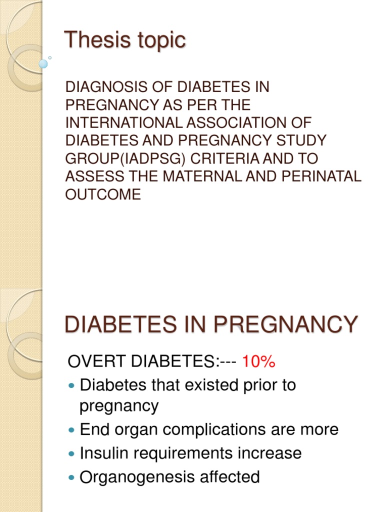 diabetes phd thesis