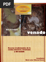 Download RECETARIO VENADO MLVS by SIMBIOSIS MIRN SA de CV SN15453519 doc pdf