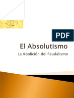 Abolición Del Feudalismo