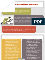 Muestreo sistemático repetido: réplicas y estimación de varianza poblacional