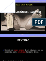 Identificacion Del Cadaver