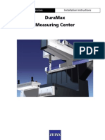 Installation Instructions for DuraMax Measuring Center