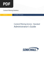 SonicWall CFS Admin Guide