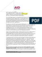 USAID Guidelines