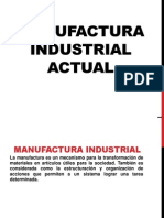 Manufactura Industrial Actual