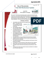 Revelstoke City Restructuring Update, July 2013