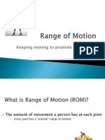 Range of Motion Presentation