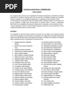 Lista Negra y Lista de Honor