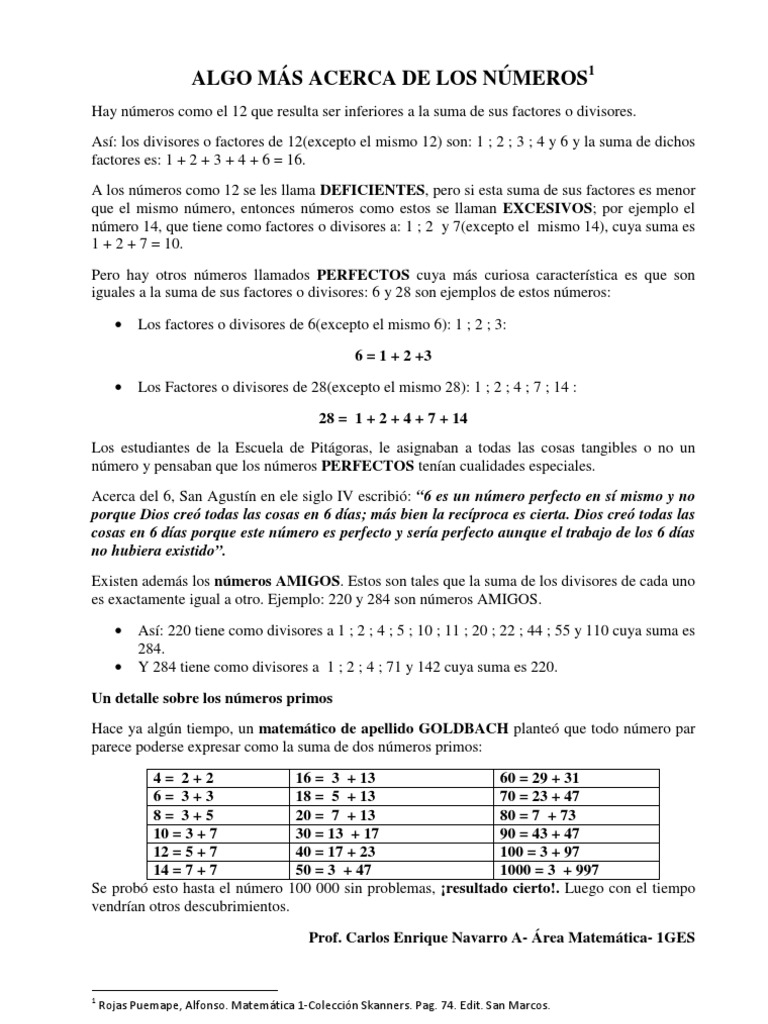 Algo Mas Acerca De Los Numeros Rojas Puemape Alfonso Matematica 1 Coleccion Skanners Pag 74 Edit San Marcos