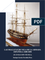 Las Fragatas de Vela de La Armada Espanola 1650-1853
