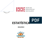 Dados Estatisticos DEF 2012 2013