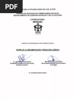 Teoria de La Argumentacion y Redaccion Juridica