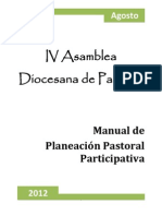Manual de Planeación Pastoral Participativa PDF