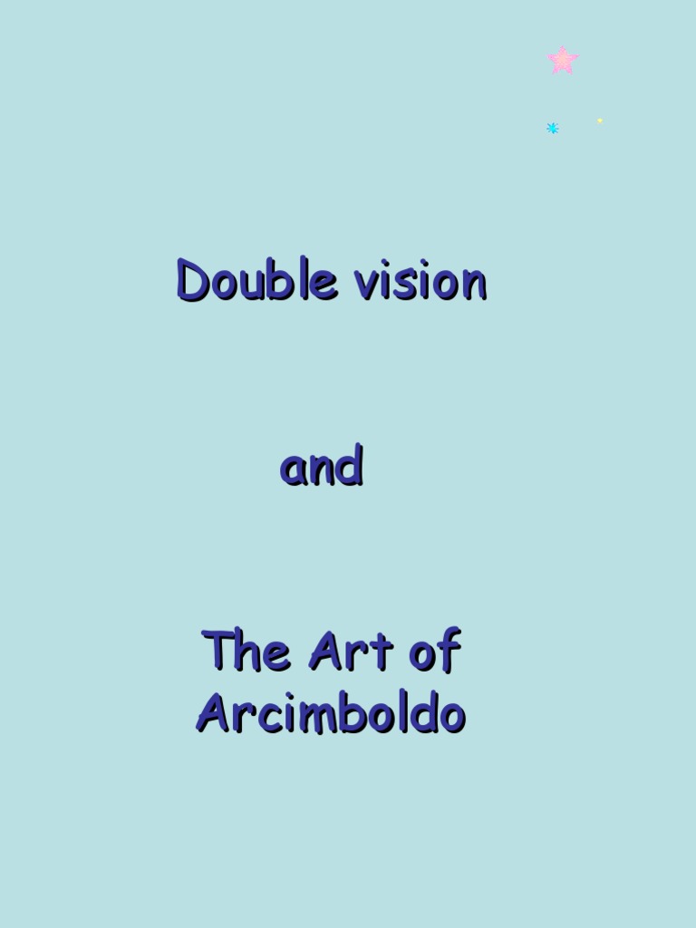 Double Vision | PDF