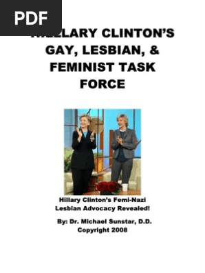 Clown Nazi Lesbian Porn - Hillary Clinton's Gay, Lesbian, & Feminist Task Force - Her Femi-Nazi  Lesbianism Revealed | Hillary Clinton | American Government