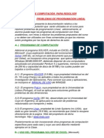 Programas de Computación Incestigacion Operativa