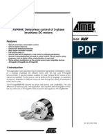 Sensorless Control of 3-Phase Brushless DC Motors (AVR Uc)