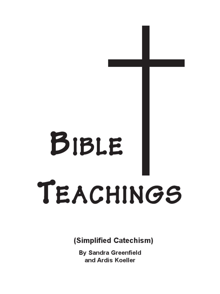 Simplified Catechism | PDF | Baptism | John The Baptist