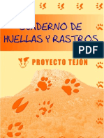 Cuaderno de Huellas y Rastros - Proyecto Tejon