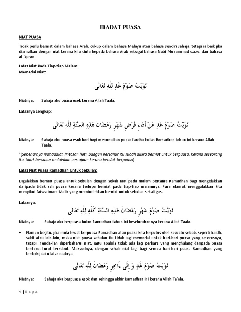 Panduan Puasa Ramadhan Pdf