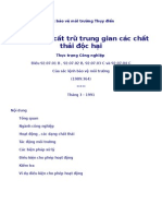 Thu nhận - cất trữ trung gian các chất thải độc hại