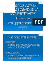 Ricerca per la Conoscenza e la Competitività