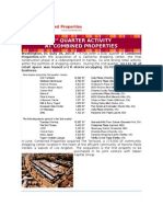 2 Quarter Activity at Combined Properties