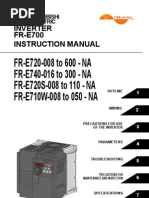 Инвертор mitsubishi d700 инструкция