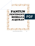 Pantun: Pentingnya Membaca Alquran