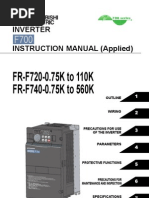 Mitsubishi D700 Variable Frequency Drive Instruction Manual | Power