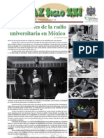 Antecedentes de La Radio Universitaria en Mexico