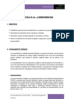 INFORME Nº1 - CARBOHIDRATOS