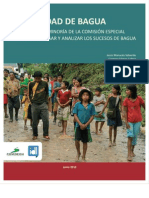 LA VERDAD DE BAGUA Inofrme en minoria de la Comisión Especial para estudiar y Analizar los sucesos de Bagua