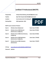 MCITP: Microsoft Certified IT Professional Prep Course