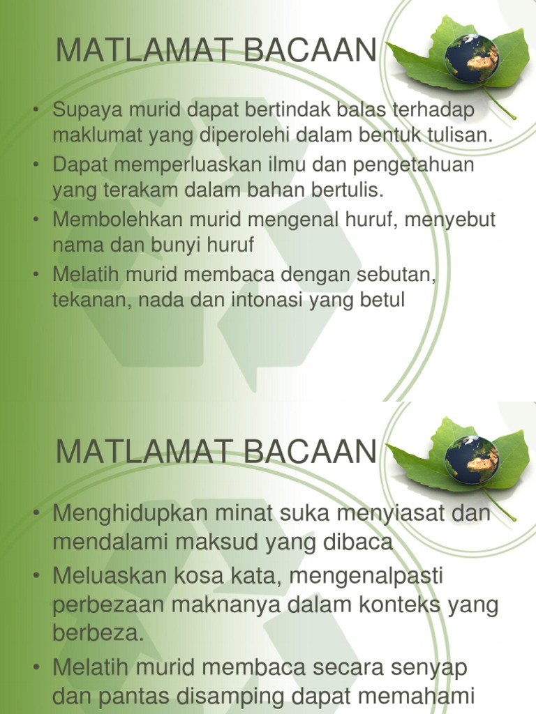Matlamat Pengajaran Bm Pdf