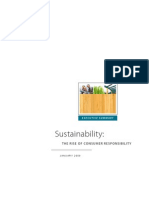 Sustainability:: The Rise of Consumer Responsibilit Y
