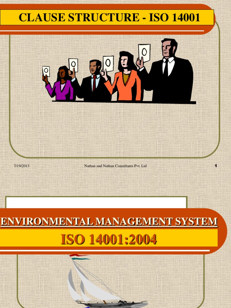 Clause Structure - Iso 14001: 7/19/2013 Nathan and Nathan Consultants ...
