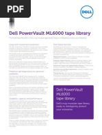 PowerVault ML6000 Tape Library Spec Sheet