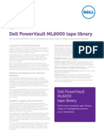 PowerVault ML6000 Tape Library Spec Sheet