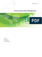 An introduction to procurement risk management