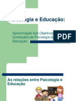 Psicologia e Educação