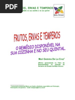 Oficina Frutos Ervas Temperos